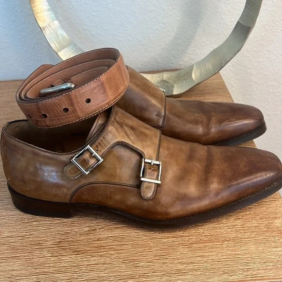 MAGNANNI Maxon Double Monk Loafers - Picture 8 of 15